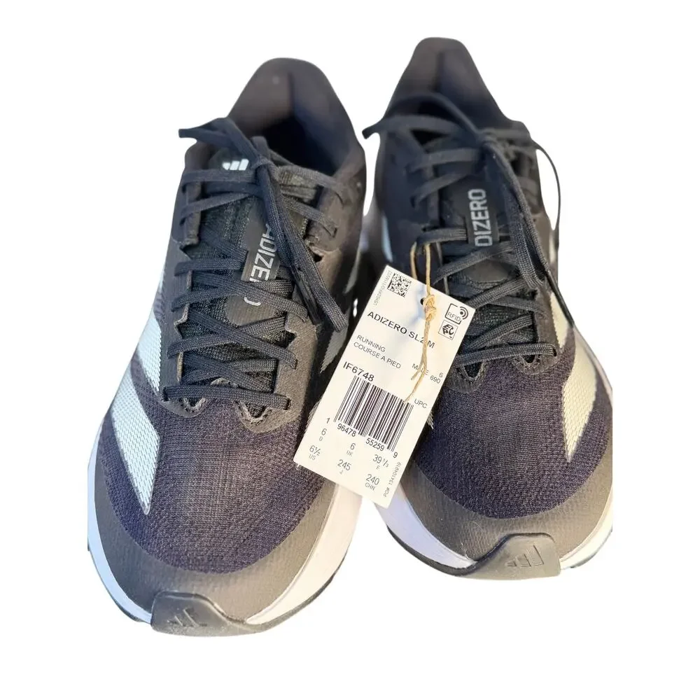 Adizero SL2 Running Shoes Men's Size 6.5 Black White Lightstrike IF6748 New